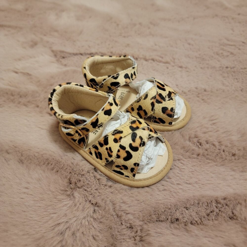 Babe Basics Infant Baby Sandals Shoes 6-12 Months *Like New*